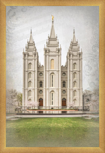 Salt Lake City Temple The Spirit Of God