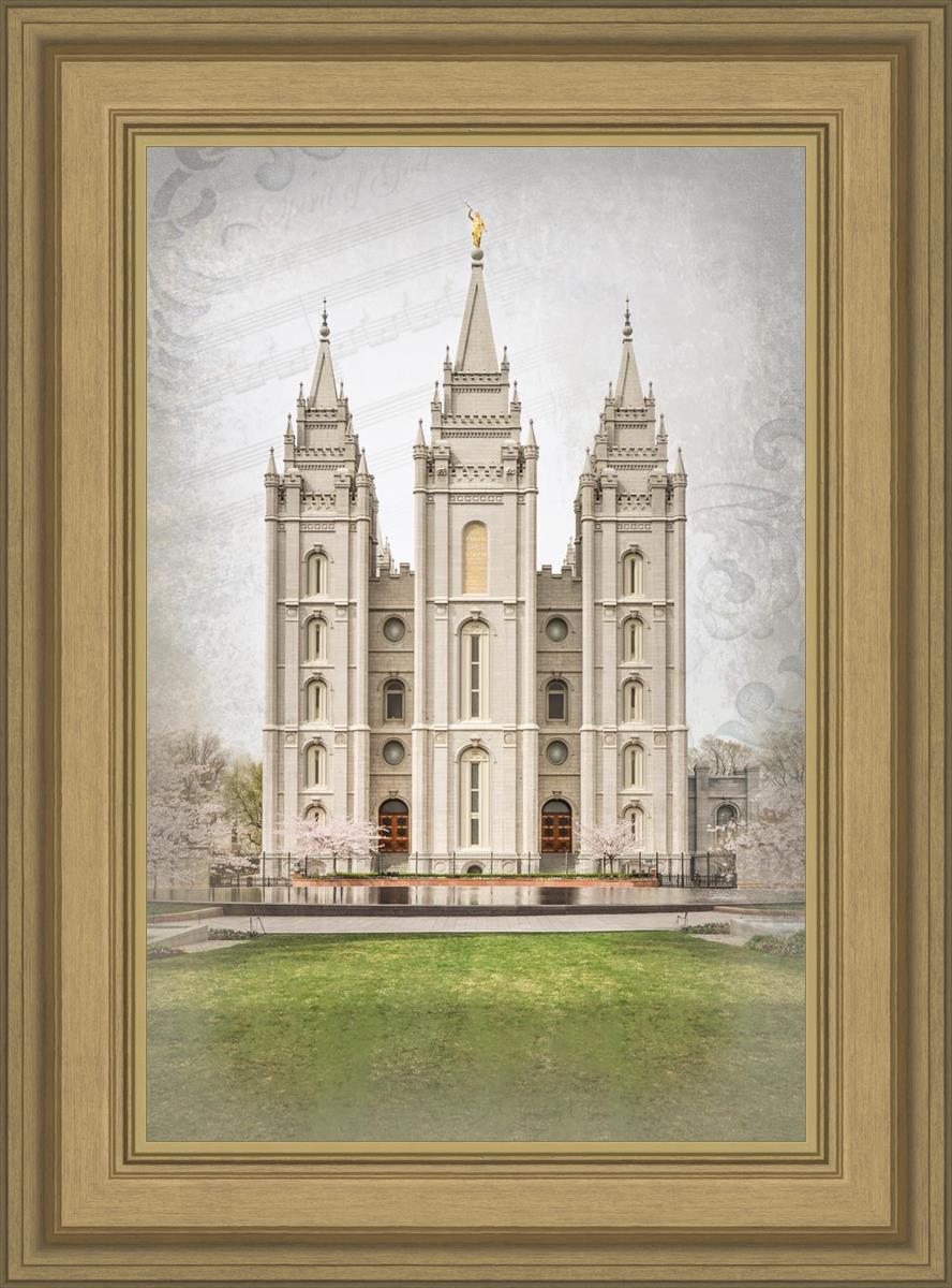Salt Lake City Temple The Spirit Of God
