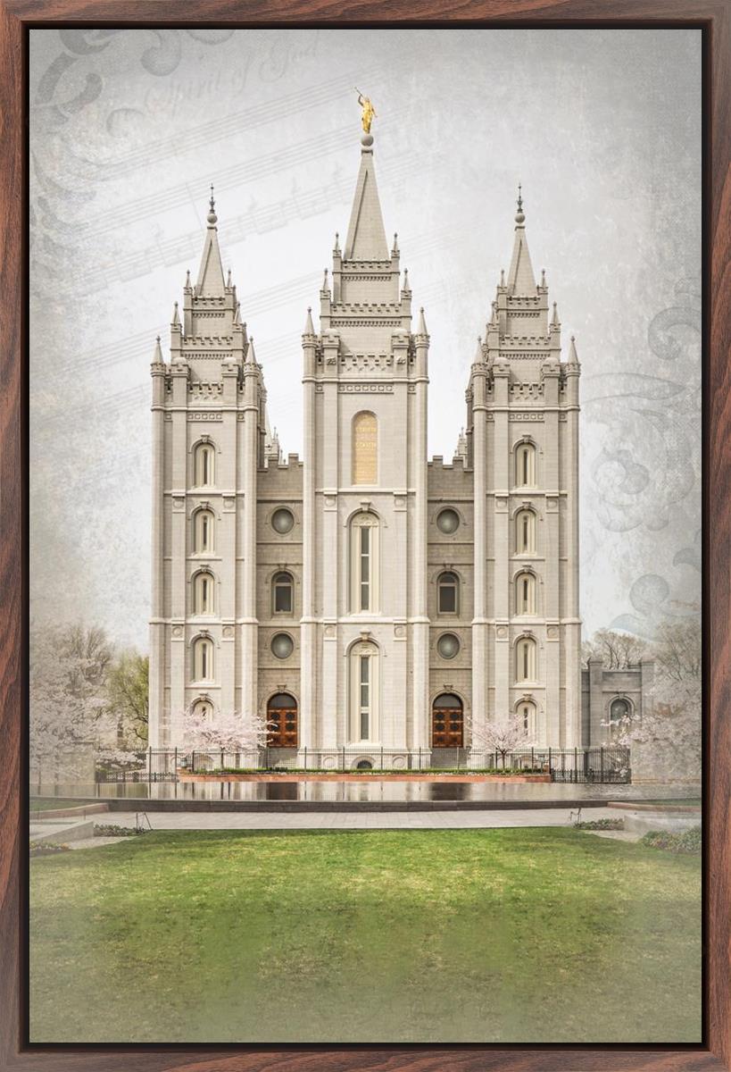 Salt Lake City Temple The Spirit Of God