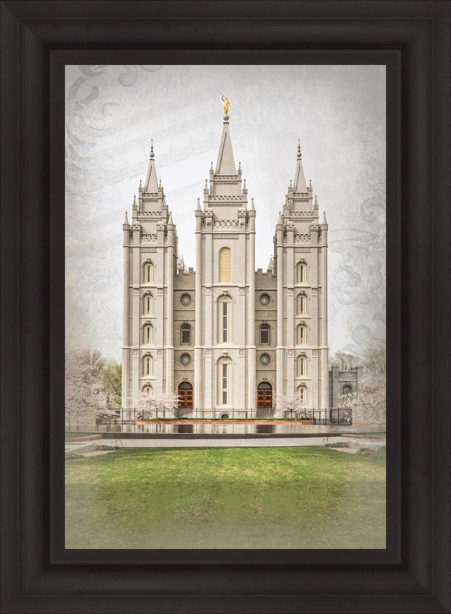 Salt Lake City Temple The Spirit Of God