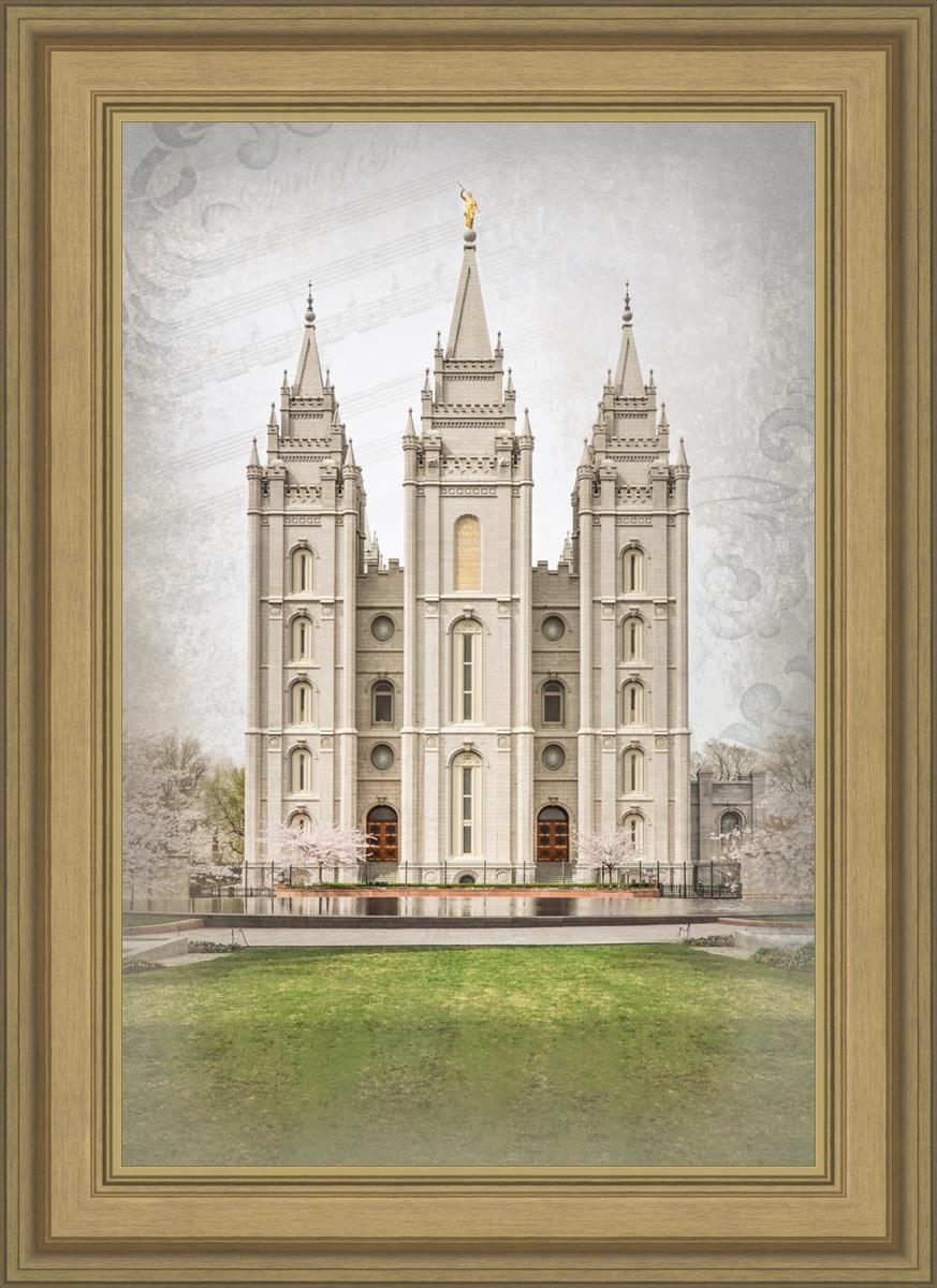 Salt Lake City Temple The Spirit Of God
