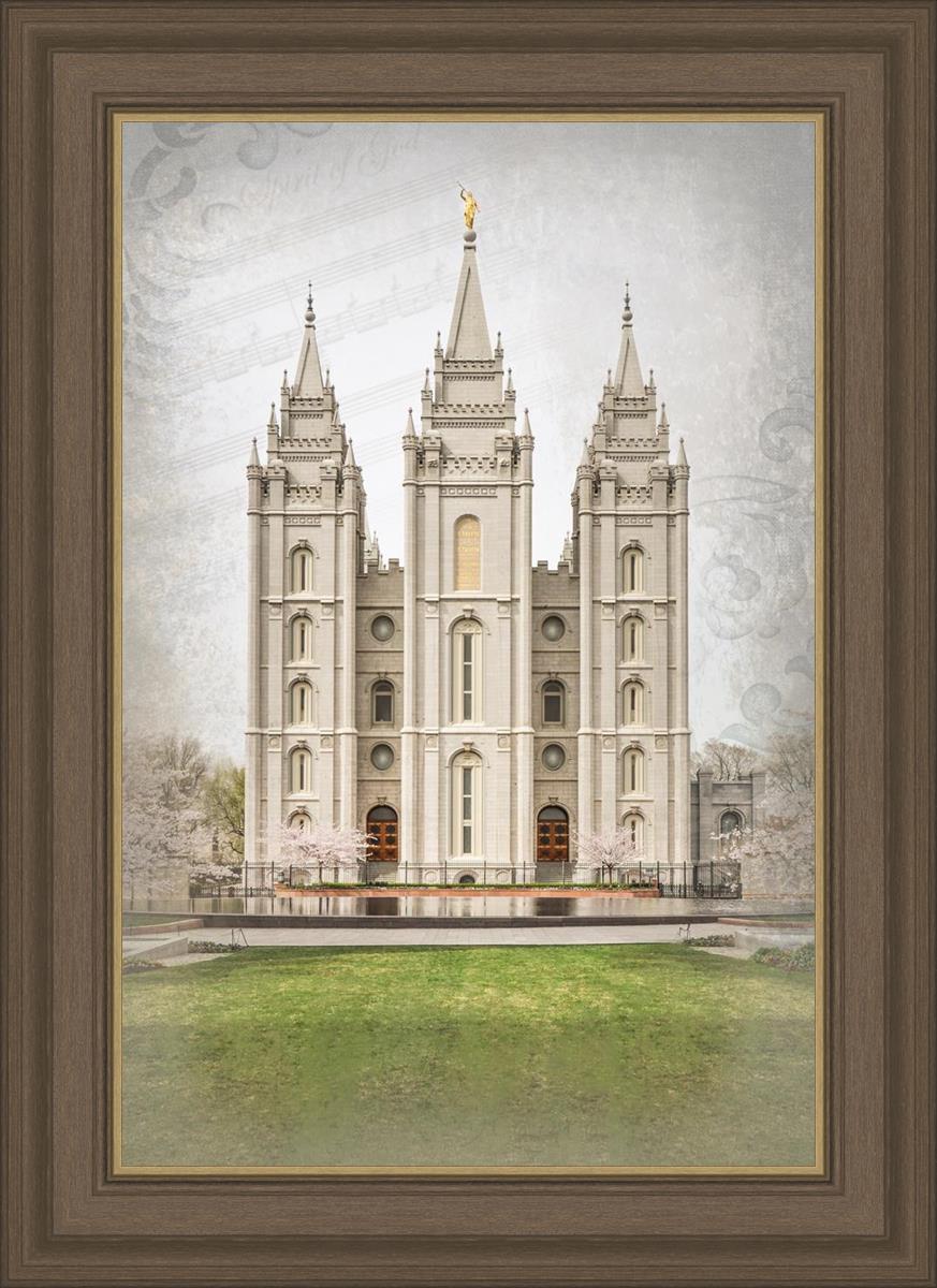 Salt Lake City Temple The Spirit Of God