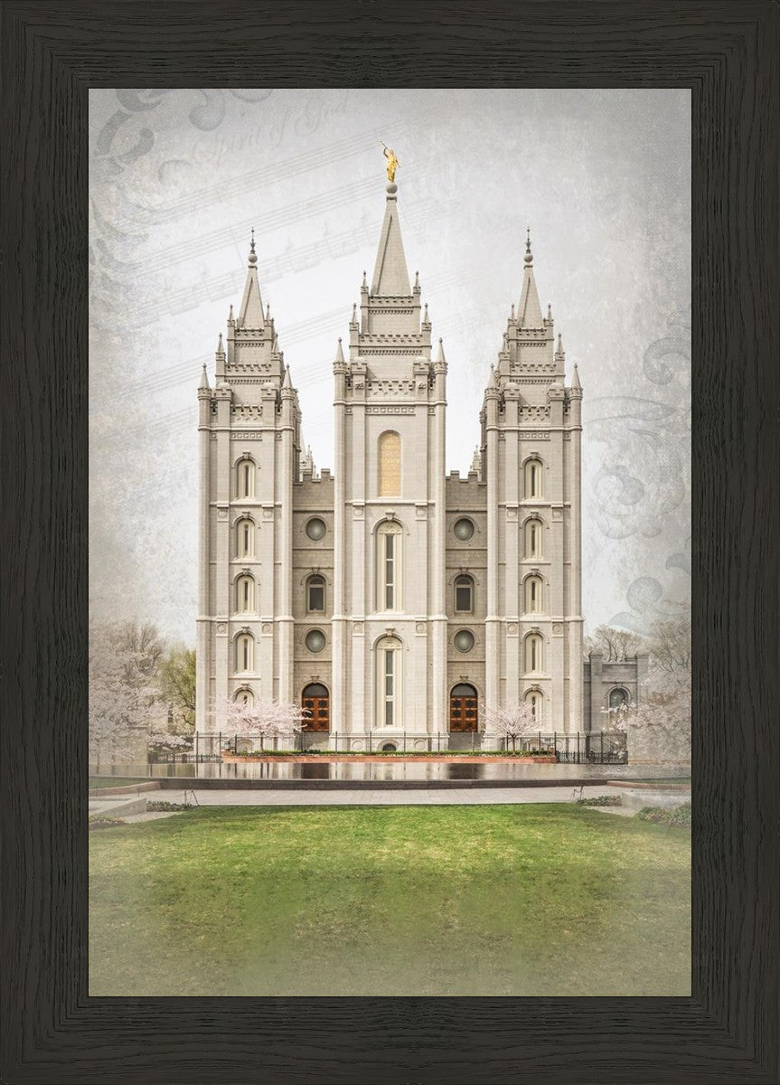 Salt Lake City Temple The Spirit Of God
