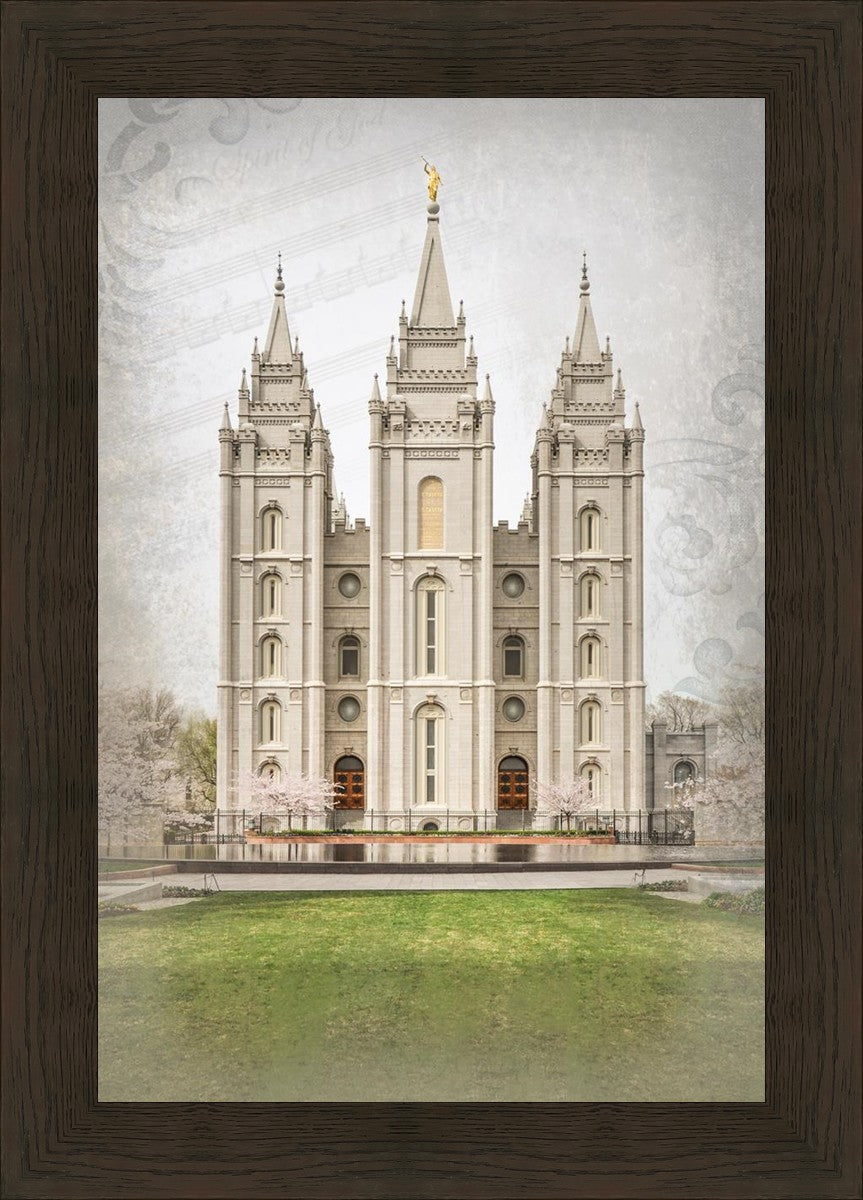 Salt Lake City Temple The Spirit Of God