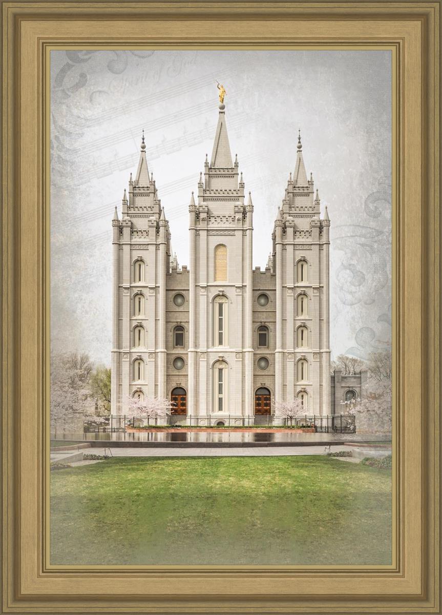 Salt Lake City Temple The Spirit Of God