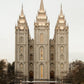 Salt Lake City Temple Warming Reflection