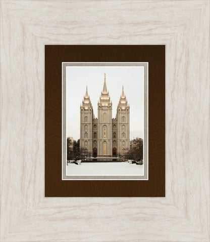 Salt Lake City Temple Warming Reflection
