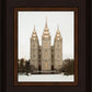 Salt Lake City Temple Warming Reflection