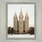 Salt Lake City Temple Warming Reflection