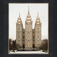 Salt Lake City Temple Warming Reflection
