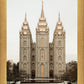 Salt Lake City Temple Warming Reflection