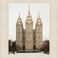 Salt Lake City Temple Warming Reflection