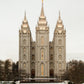 Salt Lake City Temple Warming Reflection
