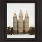Salt Lake City Temple Warming Reflection