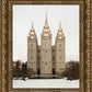 Salt Lake City Temple Warming Reflection