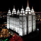 Salt Lake City Temple Wondrous Perspective