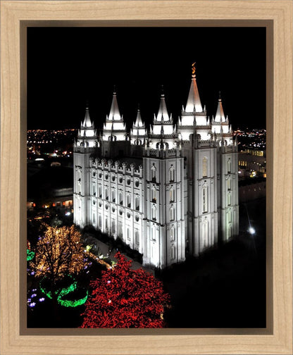Salt Lake City Temple Wondrous Perspective Gallery Wrap