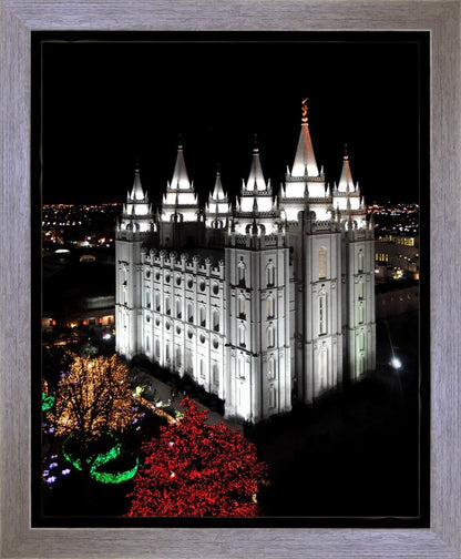 Salt Lake City Temple Wondrous Perspective Gallery Wrap