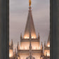 Salt Lake City Temple Rising Ramparts Vertical