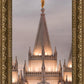 Salt Lake City Temple Rising Ramparts Vertical