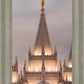 Salt Lake City Temple Rising Ramparts Vertical