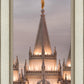 Salt Lake City Temple Rising Ramparts Vertical