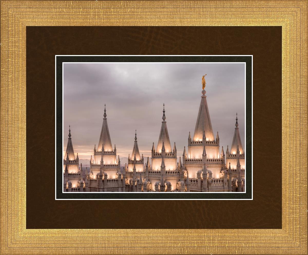 Salt Lake City Temple Rising Ramparts
