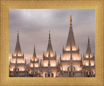 Salt Lake City Temple Rising Ramparts