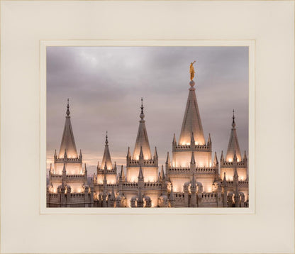 Salt Lake City Temple Rising Ramparts