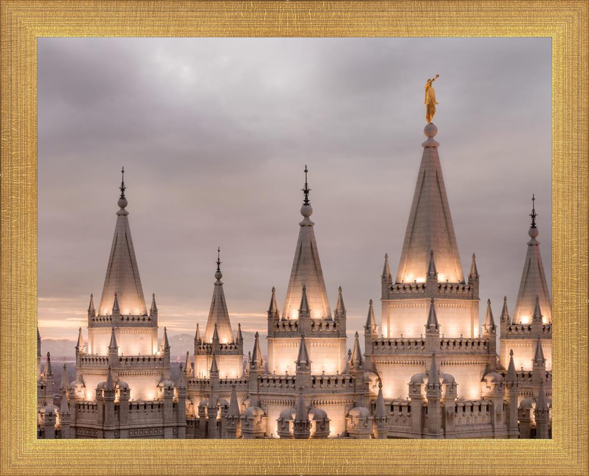 Salt Lake City Temple Rising Ramparts
