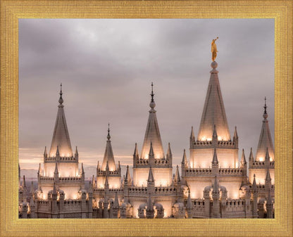 Salt Lake City Temple Rising Ramparts