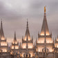 Salt Lake City Temple Rising Ramparts
