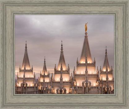 Salt Lake City Temple Rising Ramparts