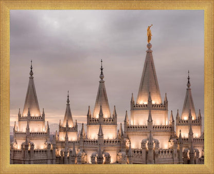 Salt Lake City Temple Rising Ramparts