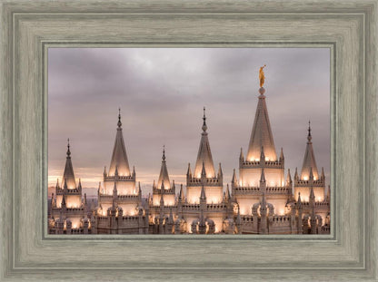 Salt Lake City Temple Rising Ramparts
