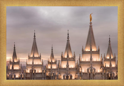 Salt Lake City Temple Rising Ramparts