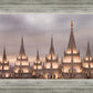 Salt Lake City Temple Rising Ramparts
