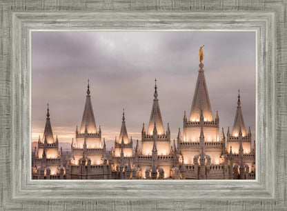 Salt Lake City Temple Rising Ramparts