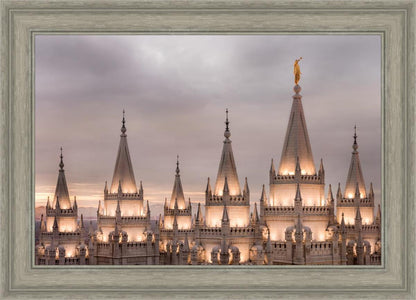 Salt Lake City Temple Rising Ramparts