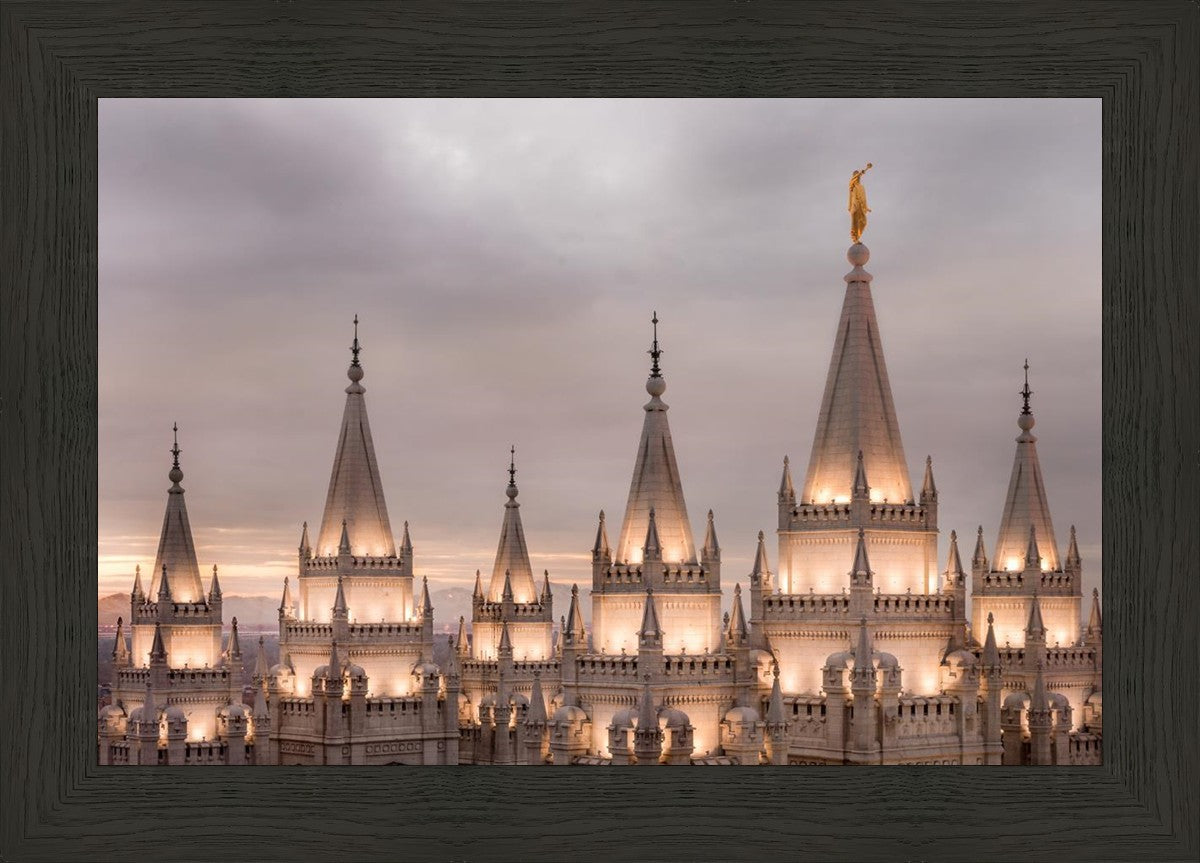 Salt Lake City Temple Rising Ramparts