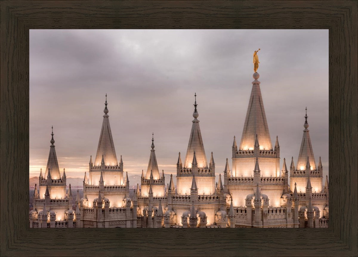 Salt Lake City Temple Rising Ramparts