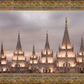 Salt Lake City Temple Rising Ramparts
