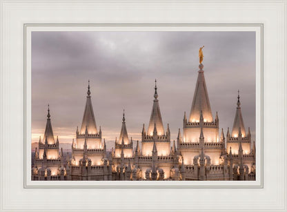 Salt Lake City Temple Rising Ramparts