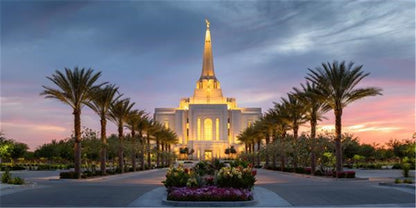 Gilbert Temple Transcending Glory Gallery Wrap