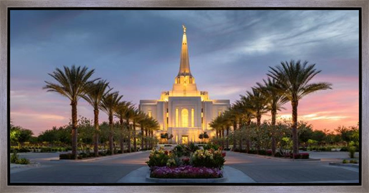 Gilbert Temple Transcending Glory Gallery Wrap