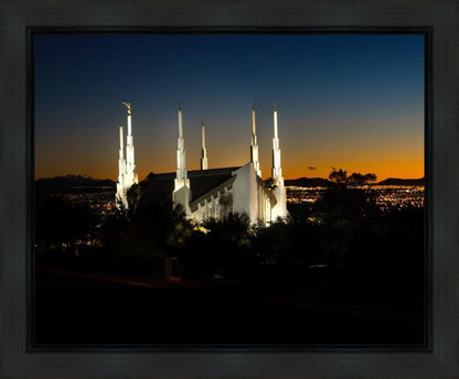 Las Vegas Temple Heaven's Glory Gallery Wrap