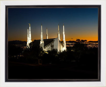 Las Vegas Temple Heaven's Glory Gallery Wrap