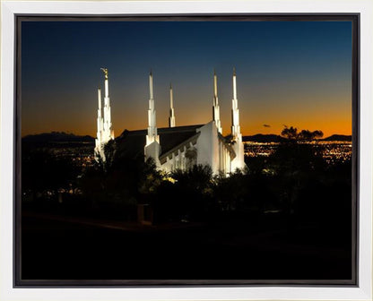 Las Vegas Temple Heaven's Glory Gallery Wrap