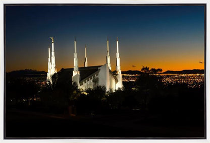 Las Vegas Temple Heaven's Glory Gallery Wrap