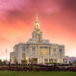 Payson Temple Glory in Stages